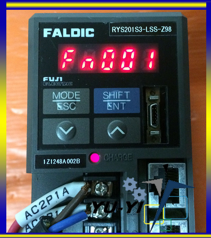 FUJI ELECTRIC FALDIC SERVO DRIVE RYS201S3-LSS-Z98 - PLC DCS SERVO